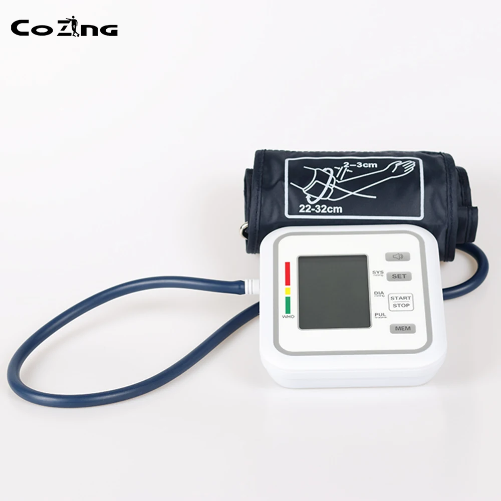 Цифровой измеритель артериального давления в верхней части руки тонометр