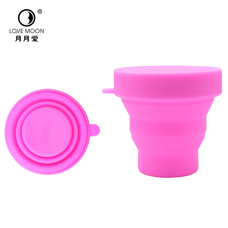Стерилизатор менструальных чашек 100 складные силиконовые чашки гибкий