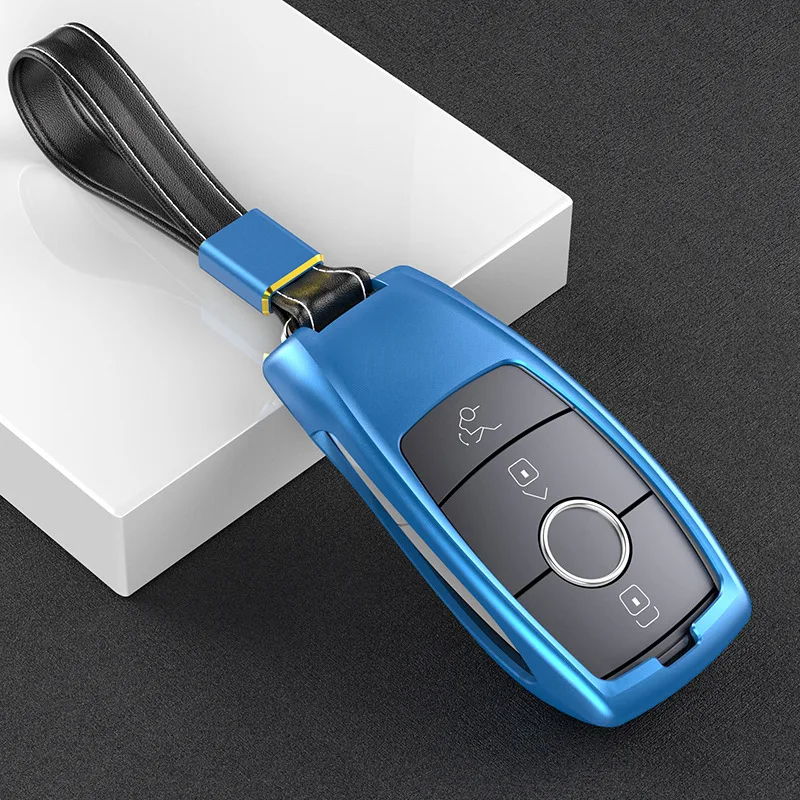 

Aluminium Alloy Car Key Cover Case for Mercedes Benz 2017 E Class W213 2018 S class new SLC SLK Class E E200 E260 E300 E320