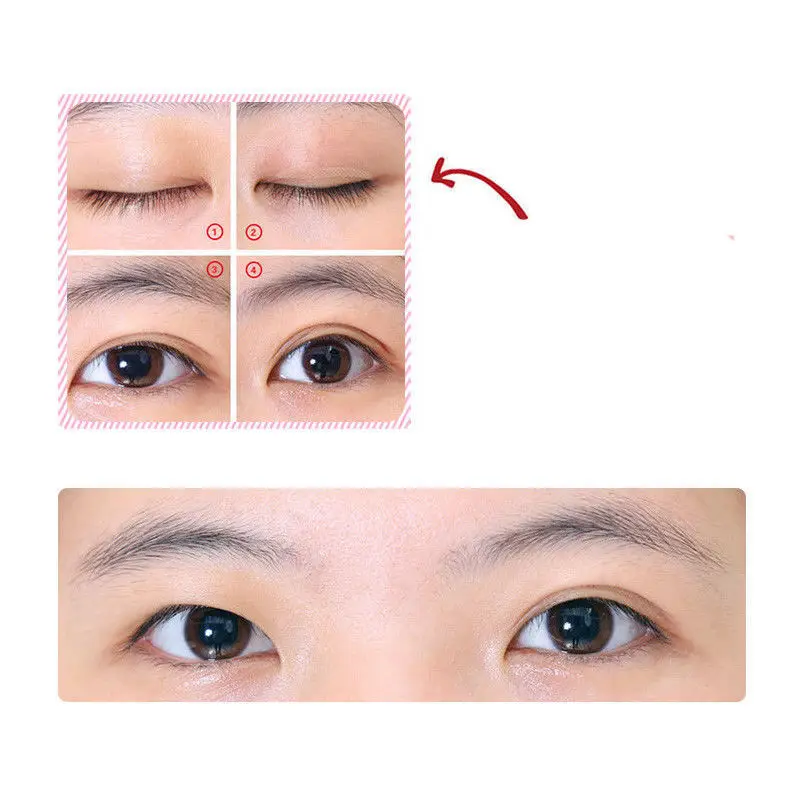600 шт. невидимые наклейки для век кружевные полоски подтяжки глаз двойная лента