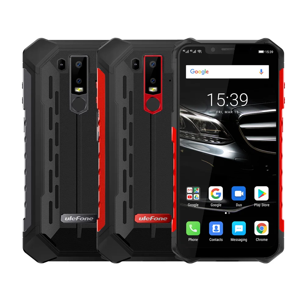Ulefone Armor 6E IP68 водонепроницаемый прочный телефон NFC Helio P70 Octca core Android 9 0 4 Гб 64