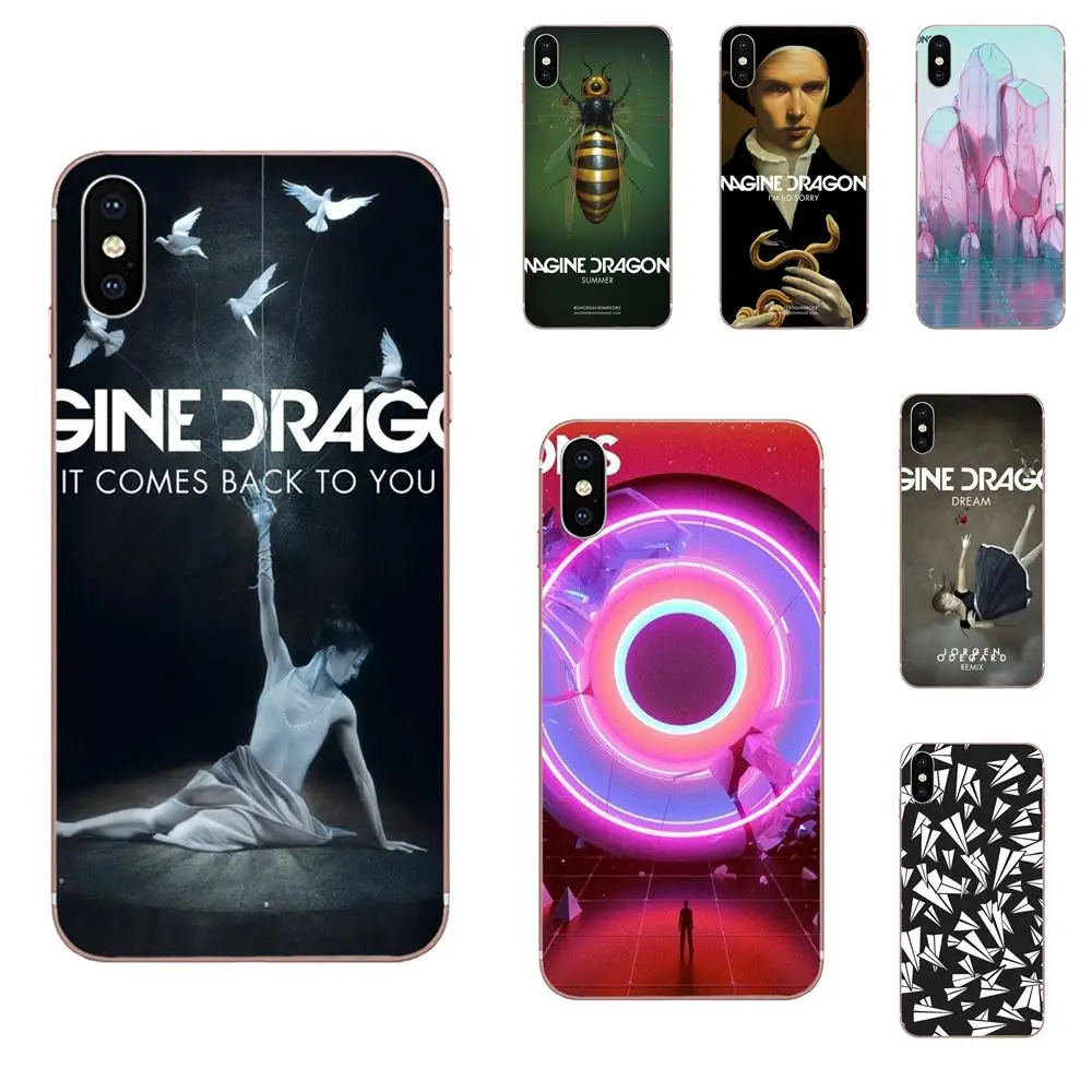 Imagine для iPhone 11 Pro Max Plus X XS XR 8 7 6S SE 4S 5 5C 5S 2020 мягкий ТПУ телефон с принтом | Мобильные
