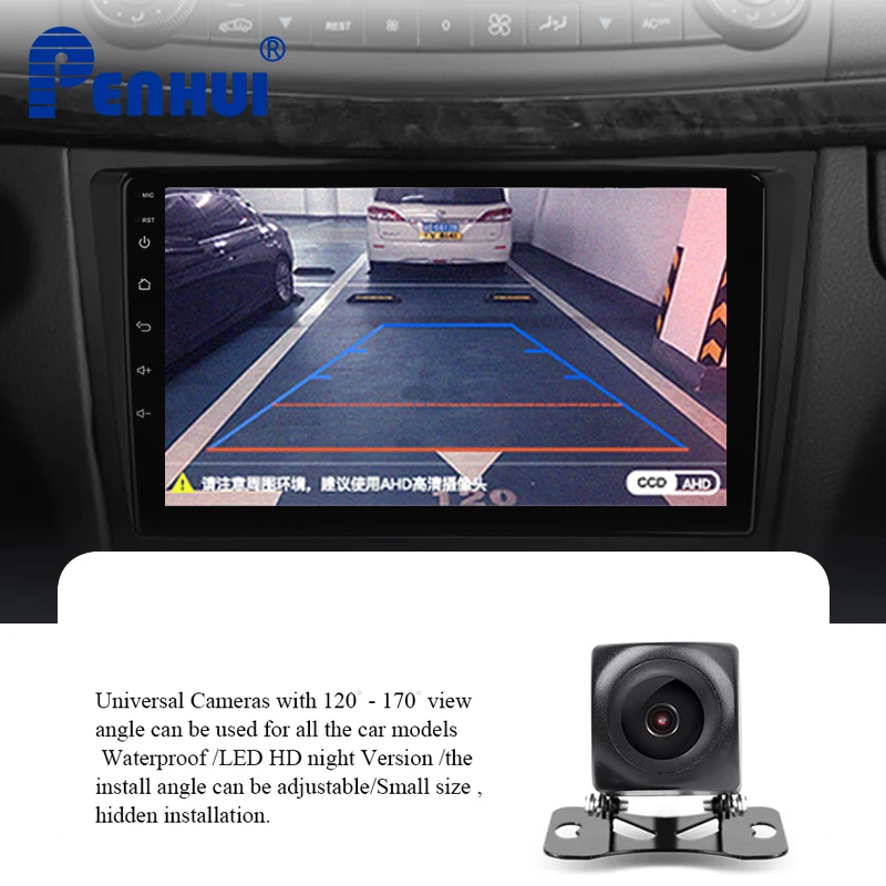 

Android Car DVD For Mercedes Benz E class W211 (2002-2010) Car Radio Multimedia Video Player Navigation GPS Android 9 Double DIn