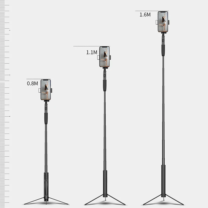 

MAMEN Selfie Stick Tripod Video Stabilizer Shooting Bracket Wireless Bluetooth For Phone For Xiaomi Huawei For iPhone Foldable