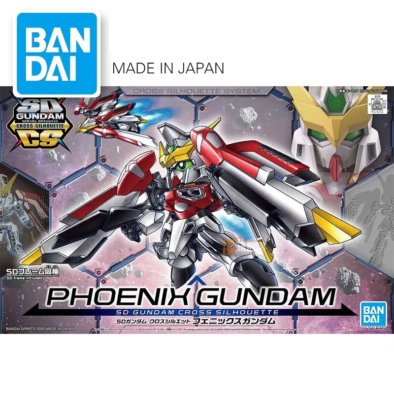 

Original BANDAI SD CS Gundam SDCS PHOENIX WING GUNDAM Mobile Suit Kids Toy