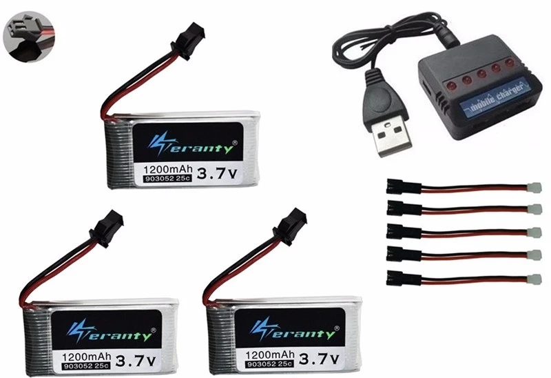 Аккумуляторная батарея SM Plug 3 7 в 1200 мАч для X5 X5C X5SW X5SC X5S 1 M18 H5P 903052 литий полимерный