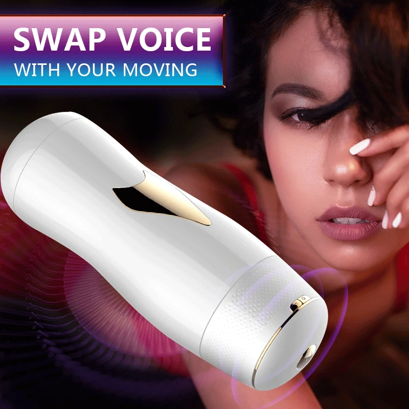 Electric Male Masturbator For Men Automatic Pocket Vagina Real Pussy Blowjob Dual Mode Adult Sex Toys for Masturbatings | Красота и
