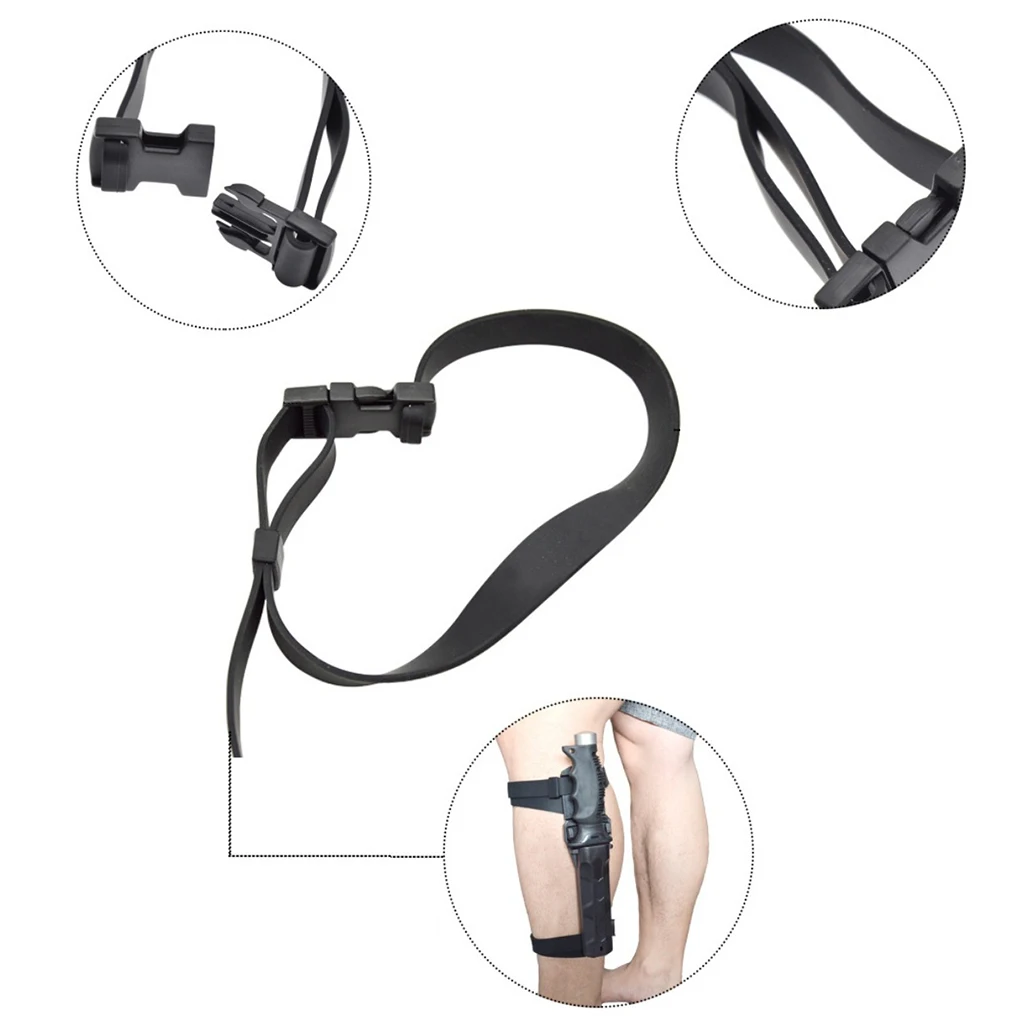 1 шт. Сноркелинг для подводного плавания быстросъемный резиновый нож ремни воды