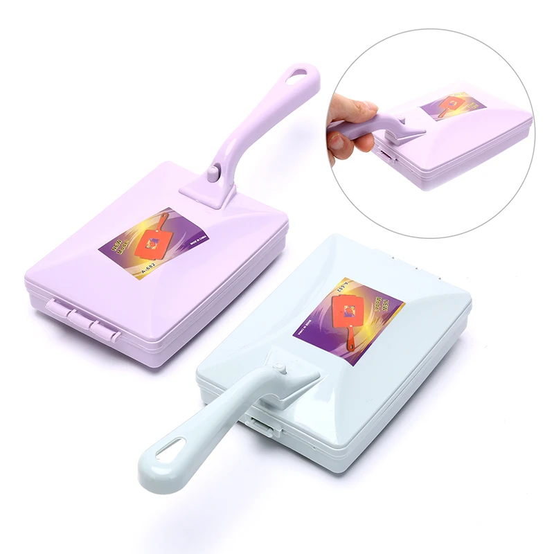 

Protable Manual Lint Remover Brush Two-Side Anti-Static Clothes Sheet Dust Cleaning Tools Pet Fur Cleaner Pet Hair Remover