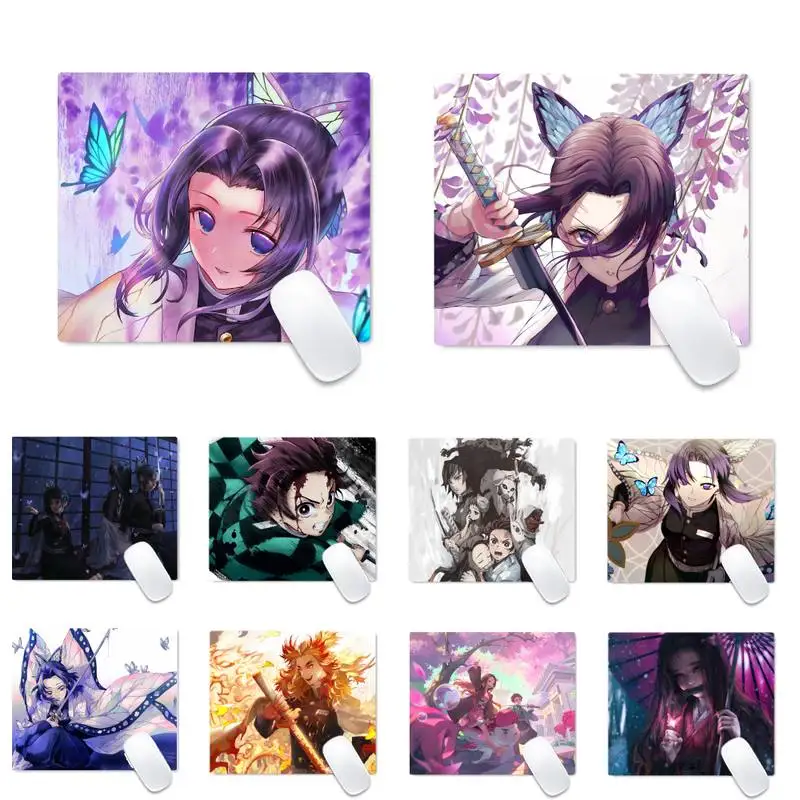 

Demon Slayer Silicone large/small Pad to Mouse Game Desk Table Protect Game Office Work Mouse Mat pad Non-slip Laptop Cushion
