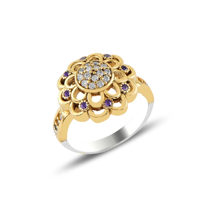 

Аутентичное кольцо из серебра и циркония Silverlina