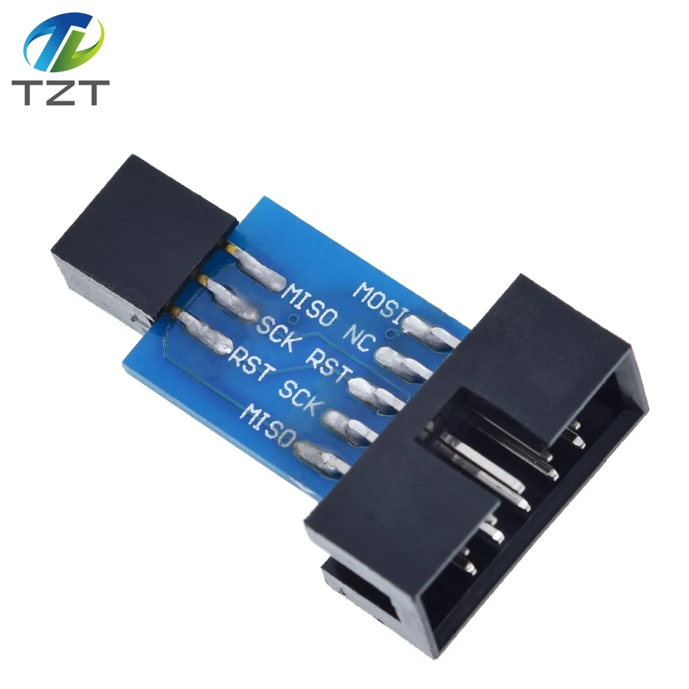 TZT 10 контактная 6 плата адаптера для AVRISP MKII USBASP STK500 высокое качество|pin 1|pin adapterpin pin |