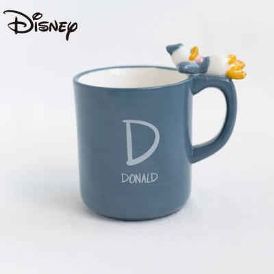 

Керамическая чашка для воды Disney, чашка для завтрака в форме клубники, медведя, трехглазного Дональда, утки, трехмерная керамическая чашка дл...