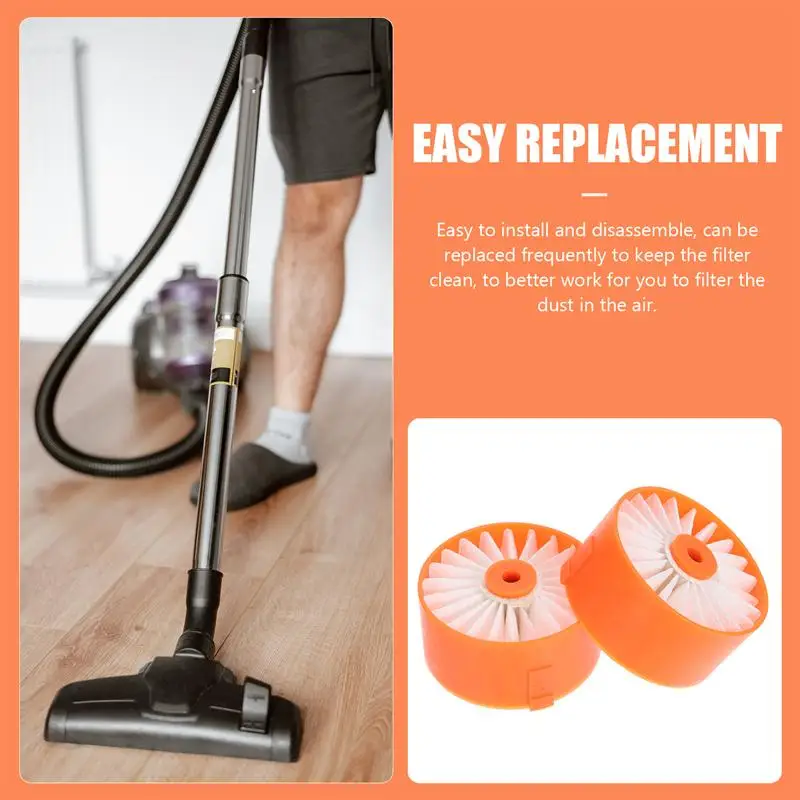 

2pcs Wireless Vacuum Cleaner Accessory Vacuum Cleaner Filter Elements Strainer