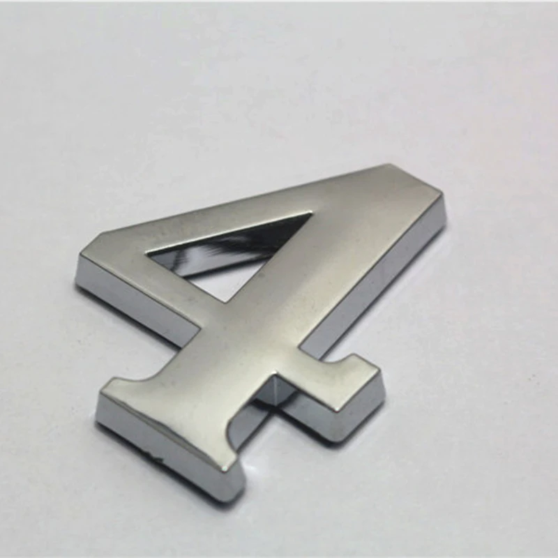 Самоклеящаяся табличка с цифрами 0-9 адресник цифры налет для дома отеля SP99 | Дом и