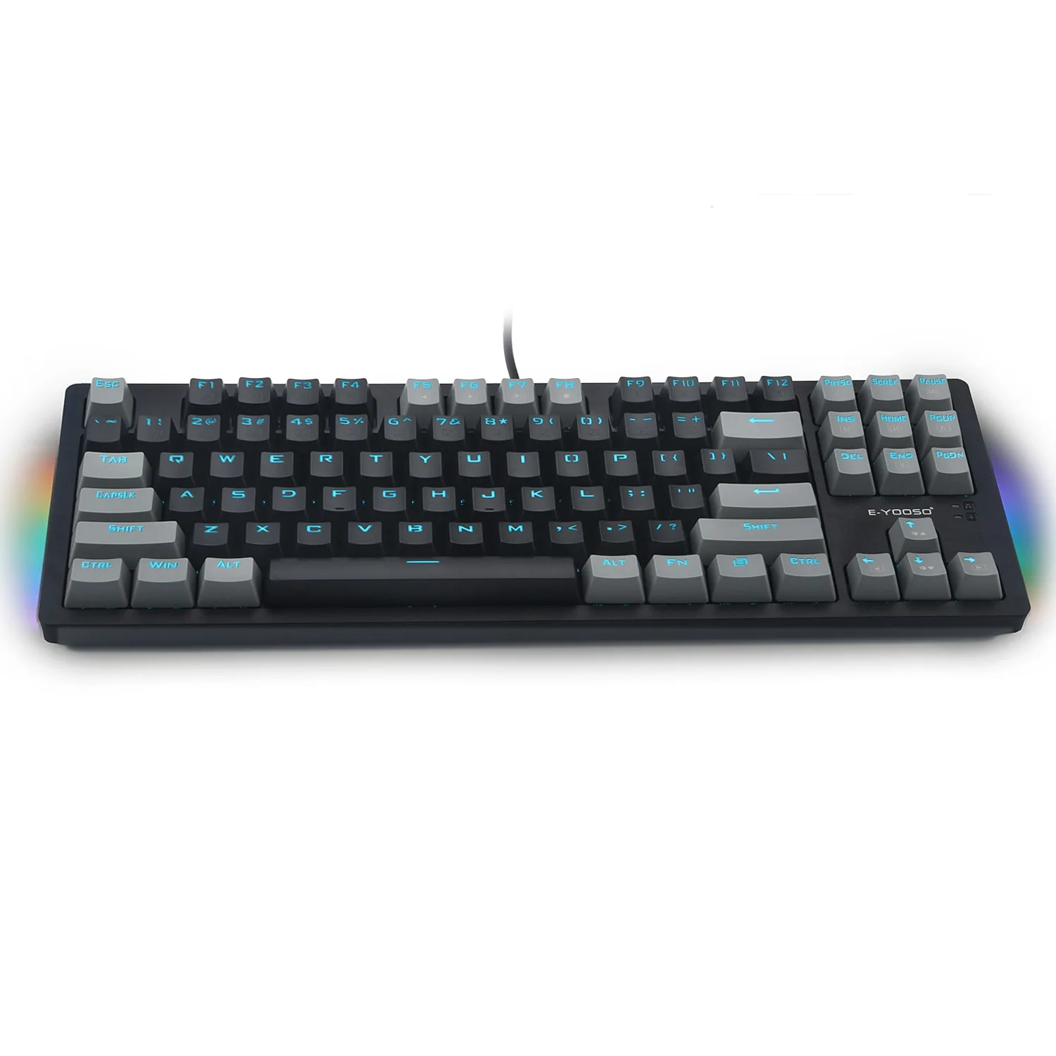 Механическая клавиатура HUO JI K-620 TKL с RGB-подсветкой и светодиодной подсветкой