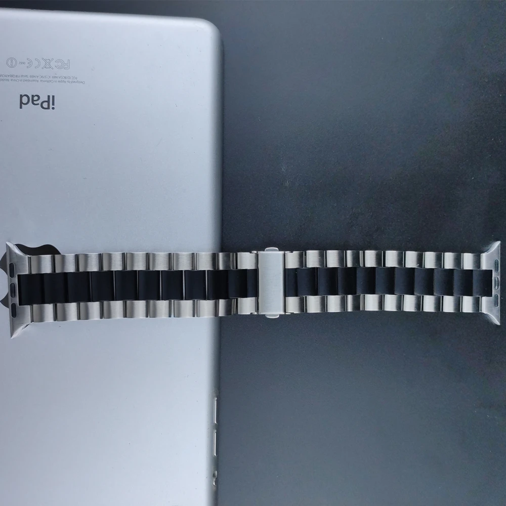 

Metal Strap for Apple Watch 6 SE 40mm 44mm 38mm 42mm Band Solid Stainless Steel Wrist Bracelet iWatch Series 1 3 4 5 Smartwatch