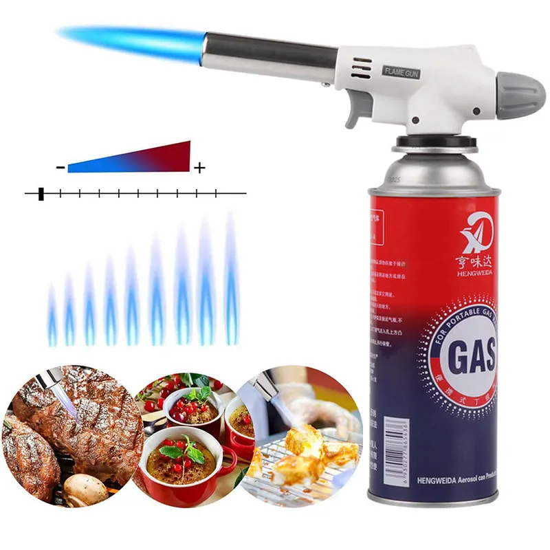 920 портативная Автоматическая электрическая Бутановая газовая горелка пистолет