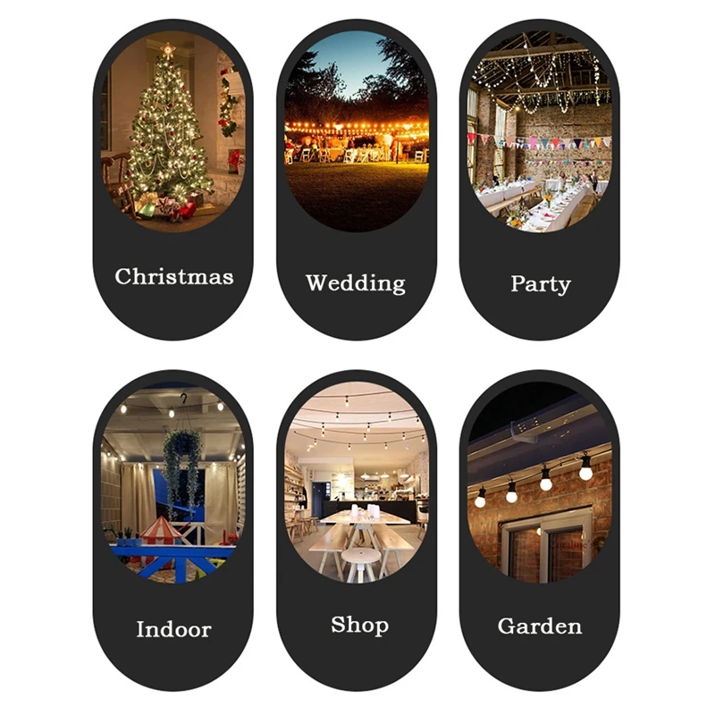 8M 13M Fairy Garland LED Ball String Lights Waterproof For Christmas Tree Wedding Home Indoor Decoration Garden Light | Освещение