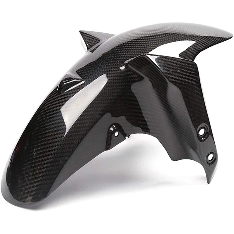 Мотоцикл углеродное волокно переднее крыло брызговик грязи пылезащитный чехол
