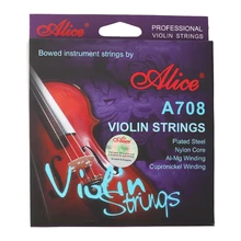 Alice High End A708 Струны для скрипки полный набор нержавеющая сталь