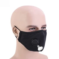 adult fabric cotton face masks for men sports protection pm2 5 activated carbon filter masks reusable mouth facemask decoration