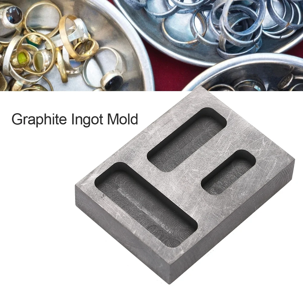 Графитовый тигель для изготовления ювелирных изделий молд слиток литье металла