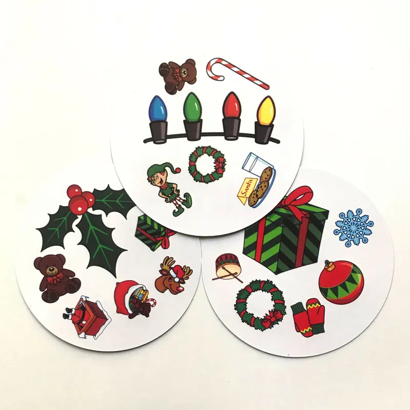 

Spot It Holidays Board Games Education Game For Kids Nursery Family Party Card Game Christmas Gifts