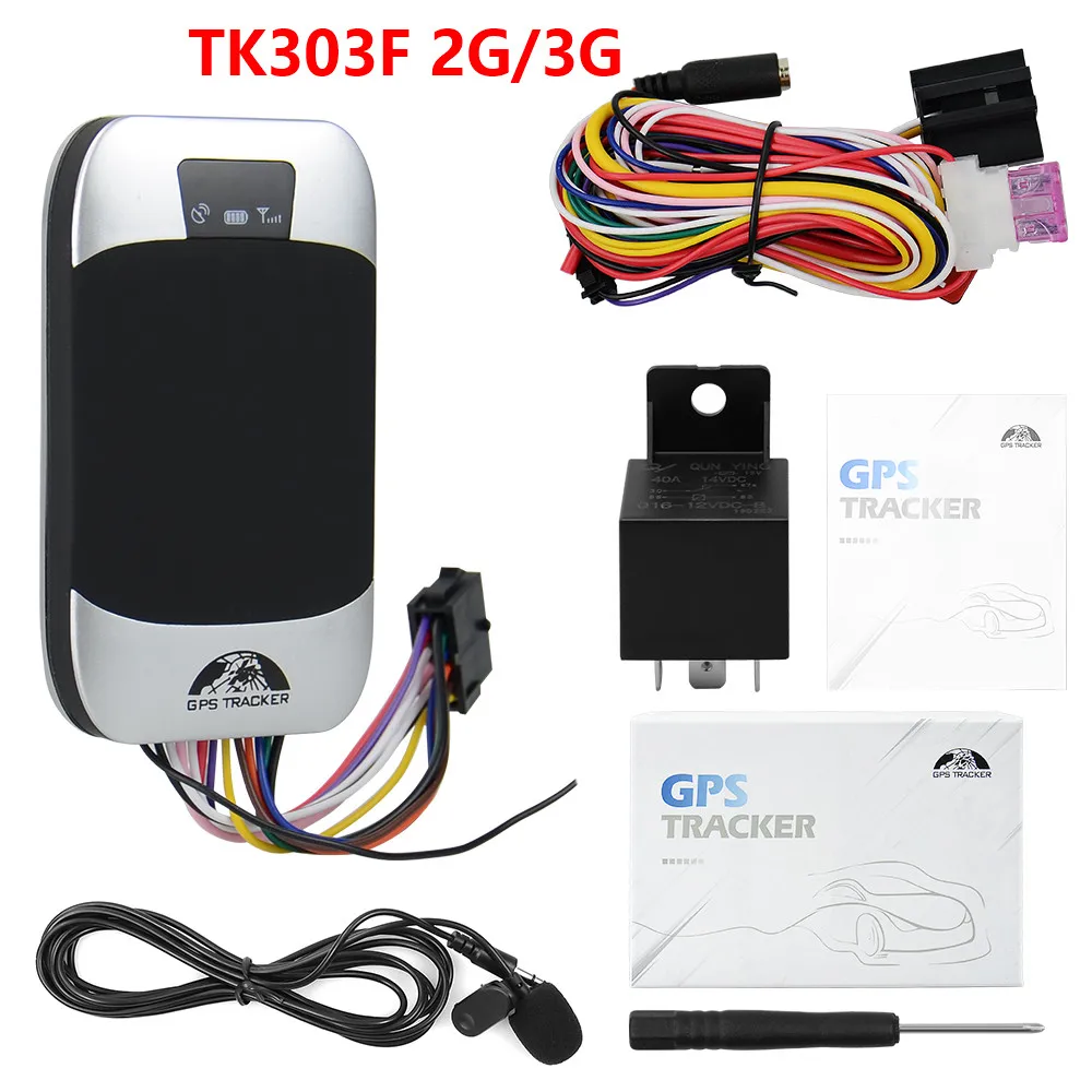 Автомобильный GPS трекер Coban 3G TK303F 2G 303F водонепроницаемый обнаружитель масла и