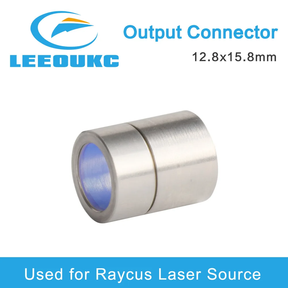 LEEOUKC Fiber Laser Source Output Connector Protective Lens Group For Raycus Power WSX Cutting Head | Инструменты