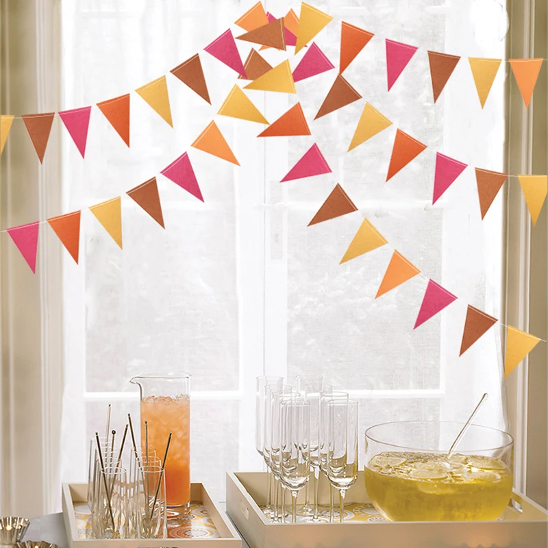 3 м треугольник овсянка вытянуть цветок тянуть флаг баннер вымпел праздничный