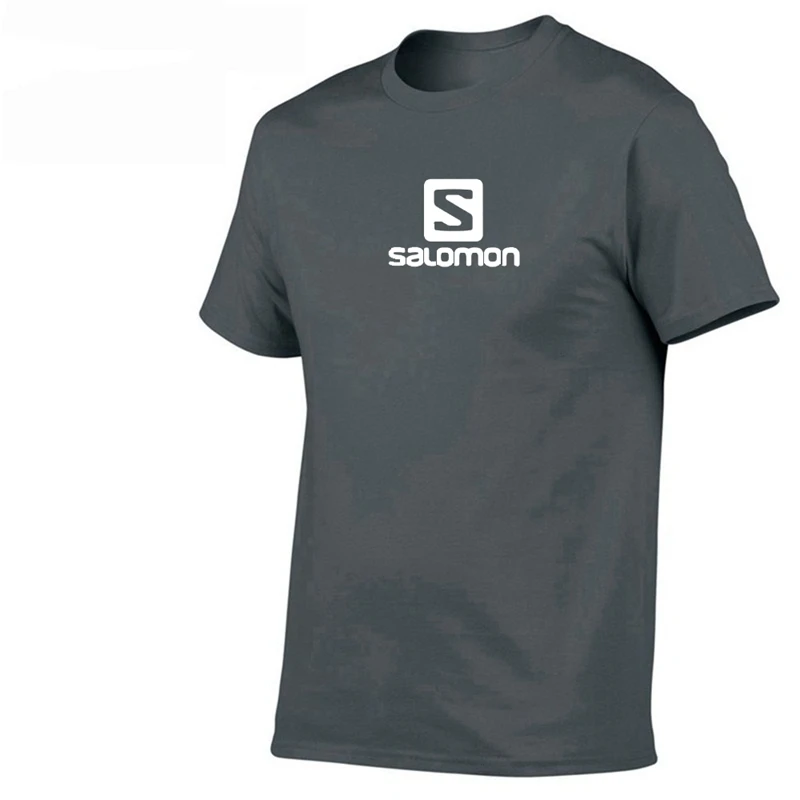 

Camisas para hombre, pantaln corto hecho a medida, manga de algodn, camisetas de cuello redondo negro Premium