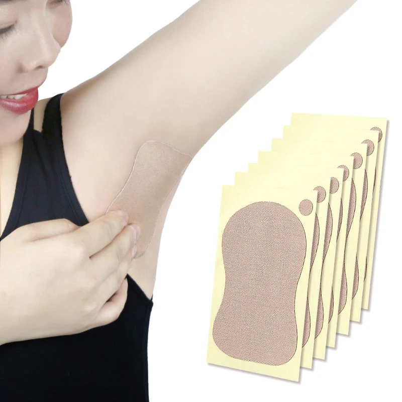 

3 Sheets Underarm Sweat Pads Breathable Armpit Pads Self Adhesive Deodorant Sticker Sweat Absorbing Armpit Sweat Pads Sticker