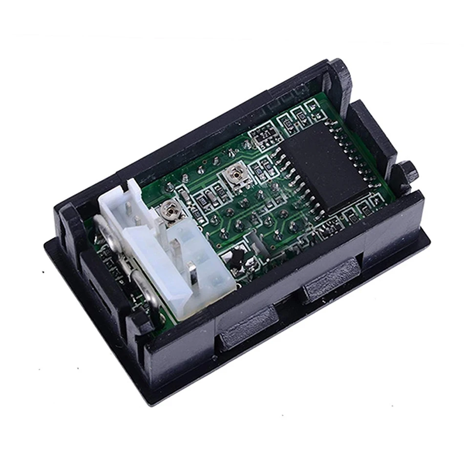 Высококачественный Вольтметр Амперметр постоянного тока 100 в 10 А синий + красный