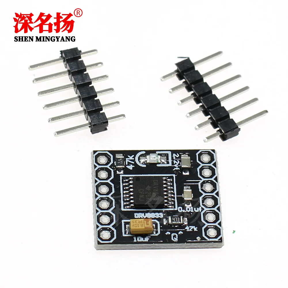 Плата привода двигателя постоянного тока 2-ходовой модуль DRV8833 небольшого