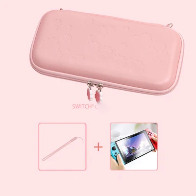 Sakura Pink Bag NS Switch консольная сумка, портативный жесткий чехол, чехол, сумка для переноски, сумка для хранения для nintendo Switch, аксессуары для консоли - Цвет: Sakura Pink Bag