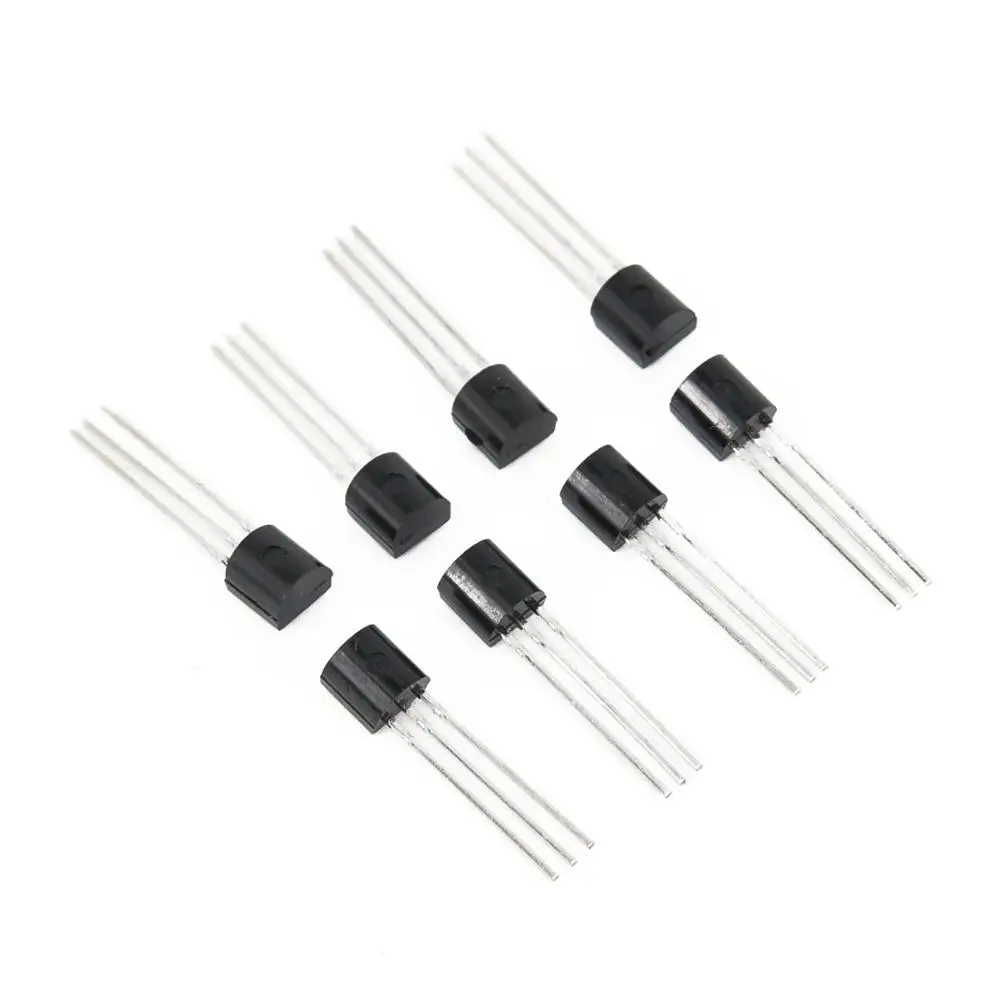 Набор силовых транзисторов x20 NPN PNP с коробкой BC337/BC547/2N2222/S8050 200 шт./компл. 10 типов |