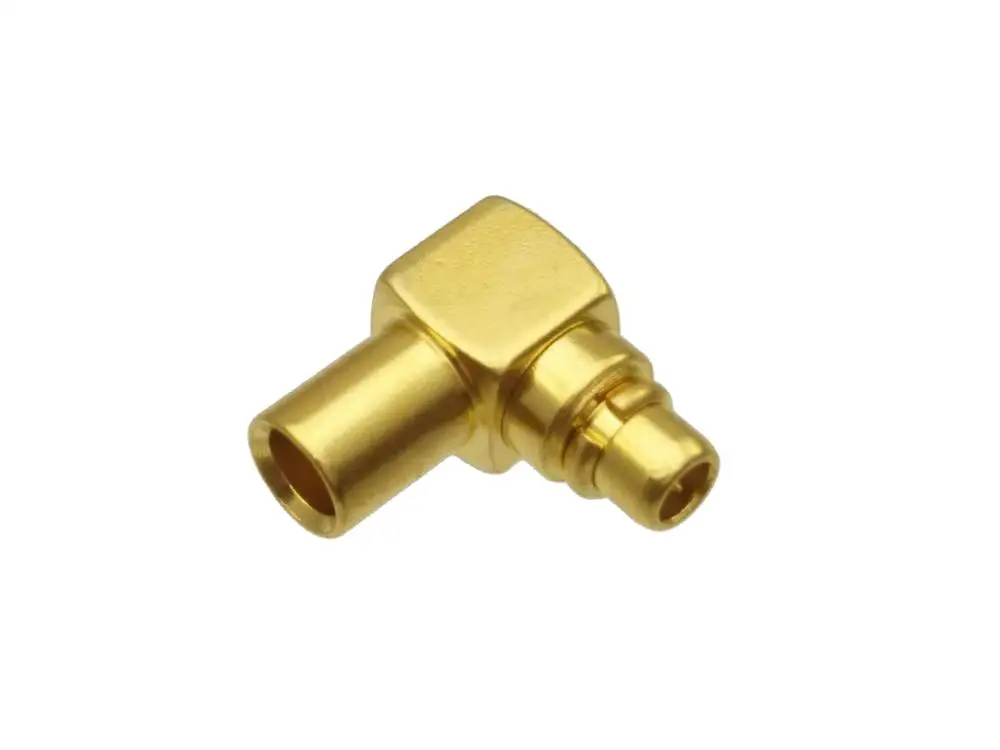 10pcs Connector MMCX male plug solder for semi-rigid RG405 0.086&quot cable Right angle | Обустройство дома