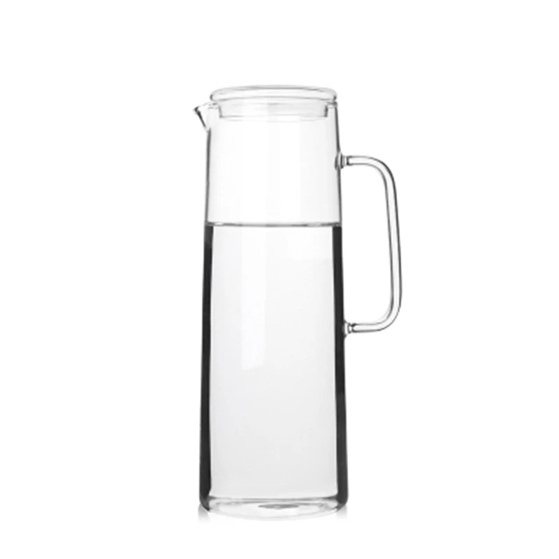 Термостойкий чайник большой емкости 1000 мл стеклянная чашка набор кувшинов для