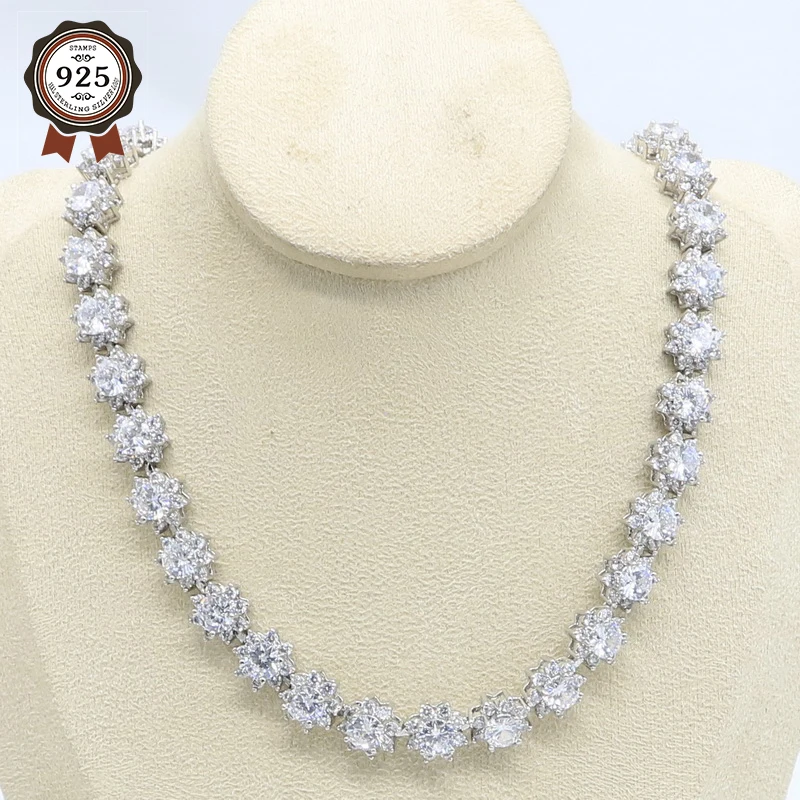 Ожерелье серебряного цвета ювелирные изделия для женщин белый зелёный