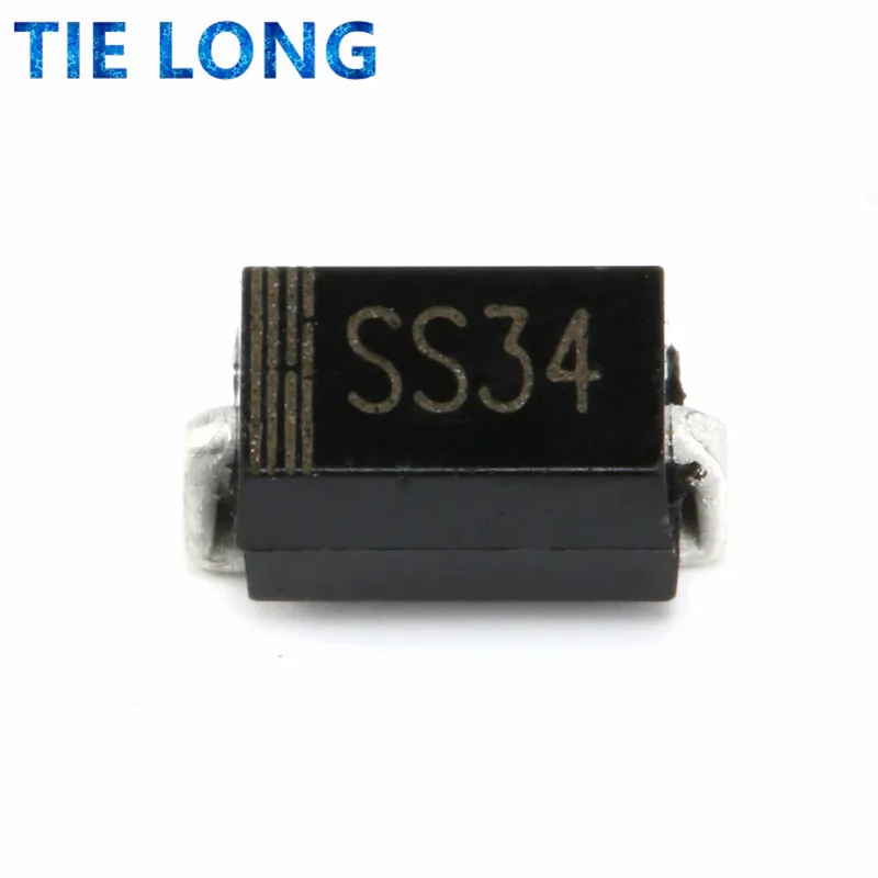 50 шт. 1N5822 SMA SS34 smd do-214ac IN5822 диод Шоттки ss34 | Электронные компоненты и принадлежности