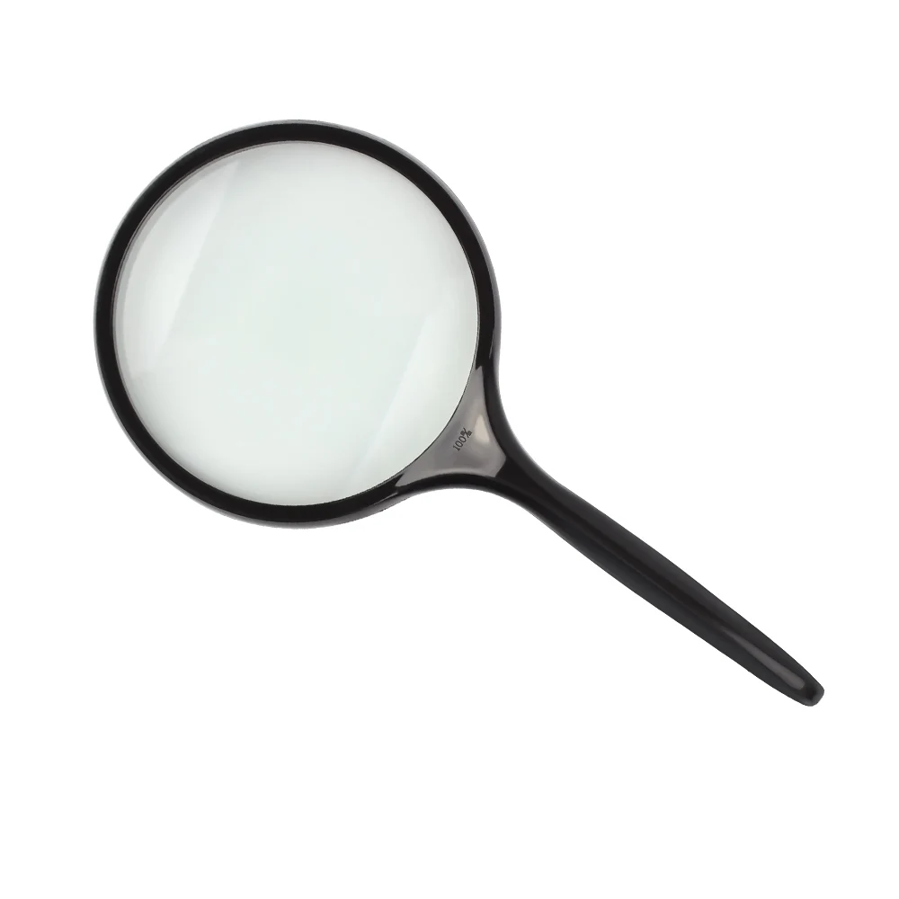 

LUXIANZI 5X 100mm Handheld Glass Magnifying Glass For Inspecting Jewelry Checking Maps Seniors Reading Loupe Glass Magnifier