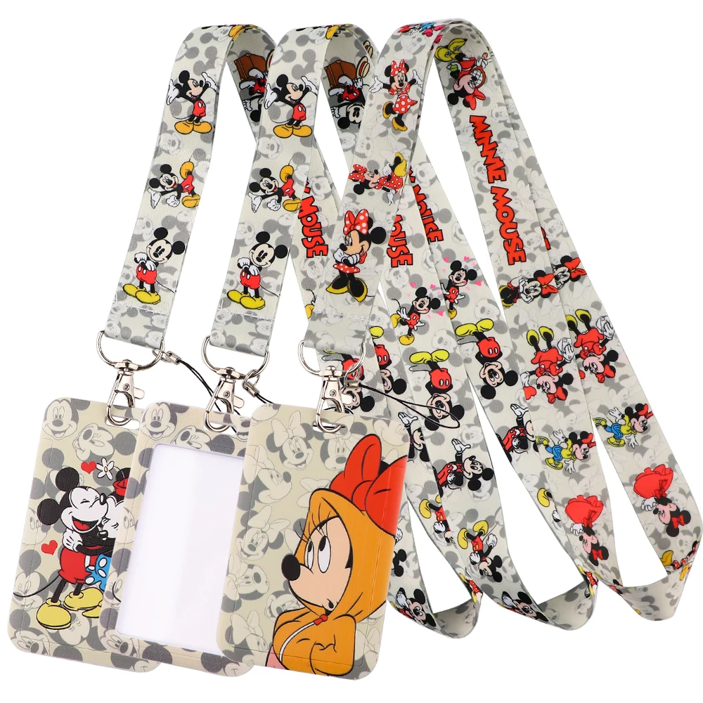 Чехол для кредитных карт с Микки Маусом и Минни-Маусом | Украшения аксессуары