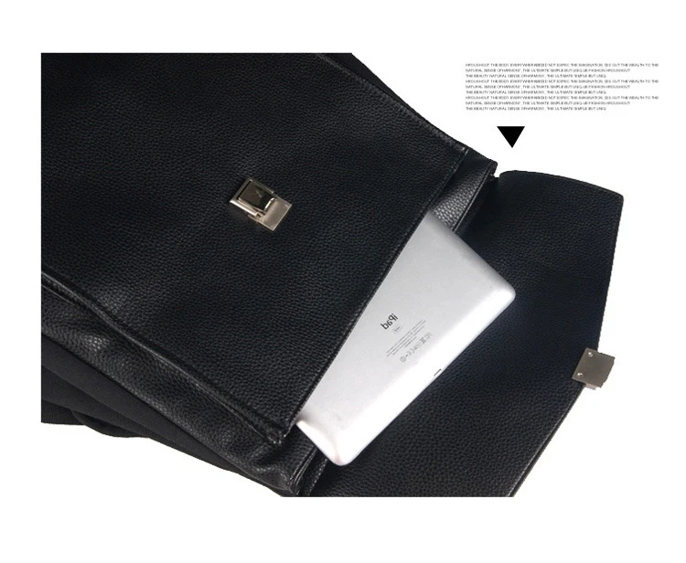 Новая мода мужские рюкзаки высокого качества кожа и холст мужской корейский