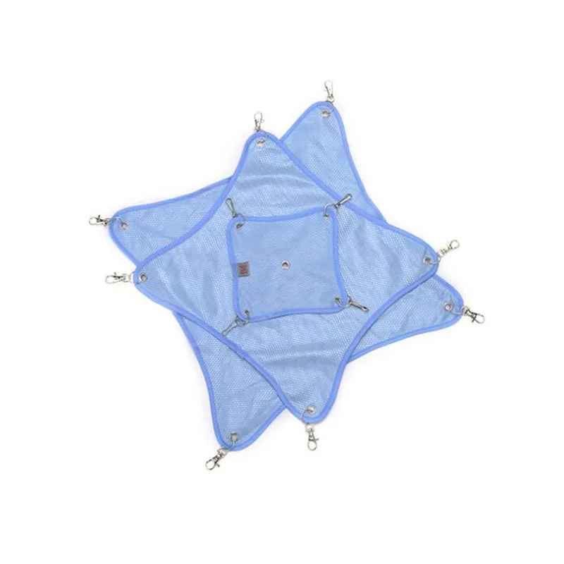 Воздухопроницаемый гамак для хомяка качающийся коврик попугая подвесная