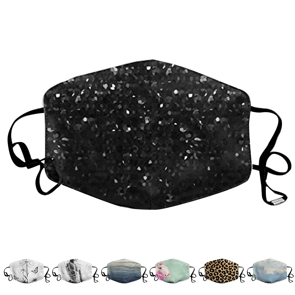 

Cute Print Cotton Protective Masks Mascarillas Outdoor Reusable Breathable Masque Mascarila Anti Dust Pollution Mouth Face Mask