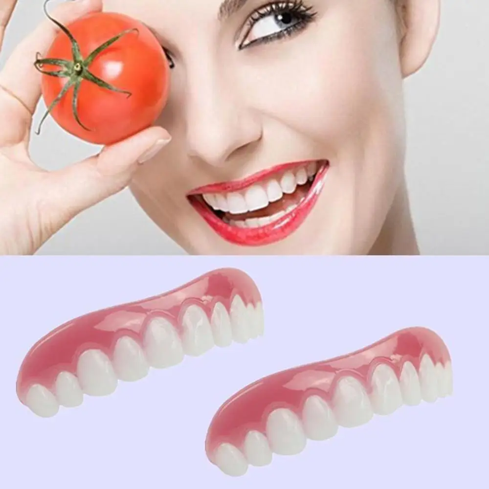 1 шт. зубной протез Smile Cosmetic Teeth удобный шпон покрытие верхнее отбеливание зубов