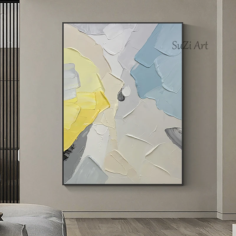 

100% Hand-painted Abstract Oil Painting On Canvas In Living Room Modern Painting Decoration Salon Bedroom Decor Home Decor