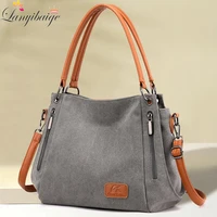 luxury designer handbags for women 2021 new canvas fashion shoulder crossbody bags female messenger bag purses and handbags sac