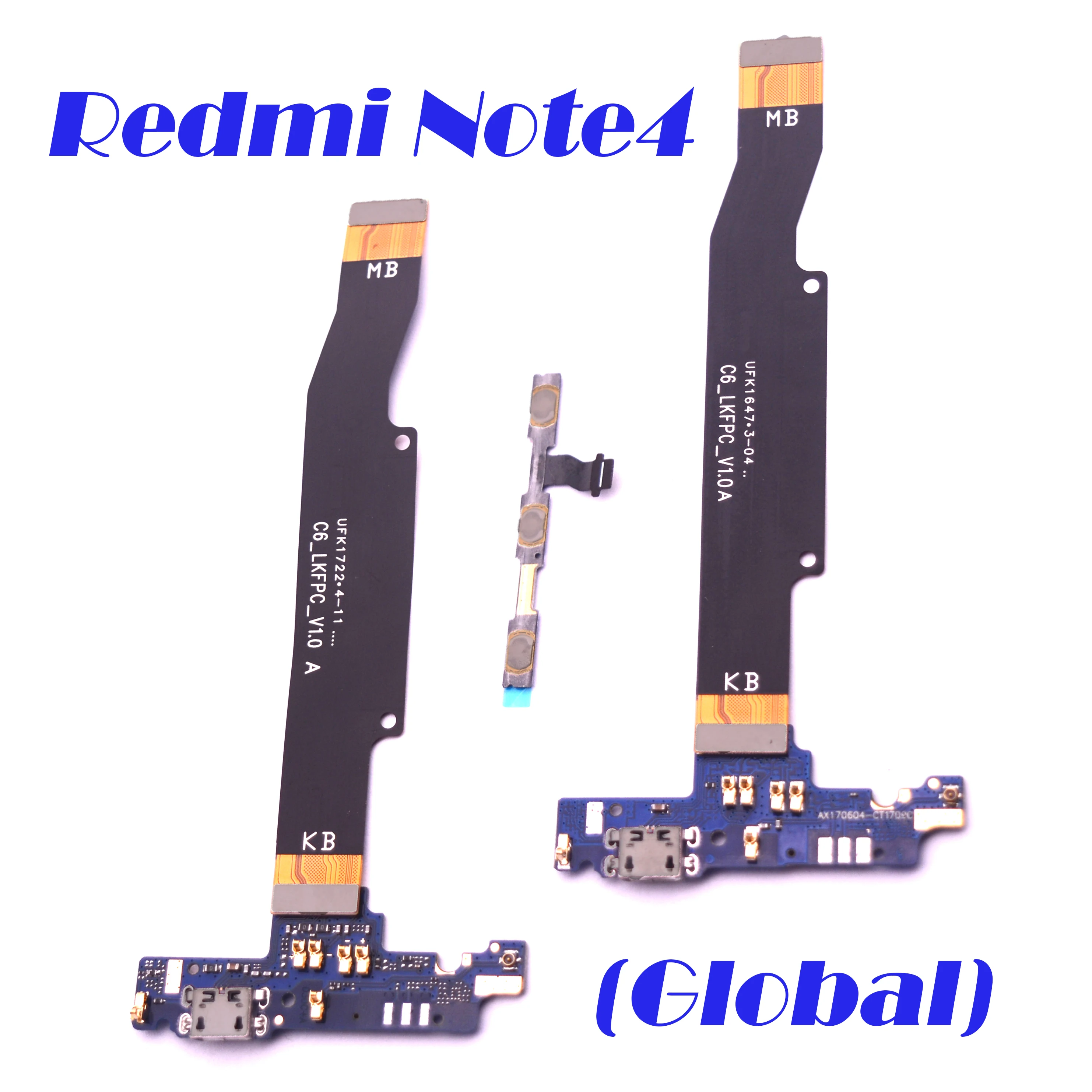 Зарядное устройство с разъемом micro USB материнская плата гибкий кабель для Xiaomi Redmi